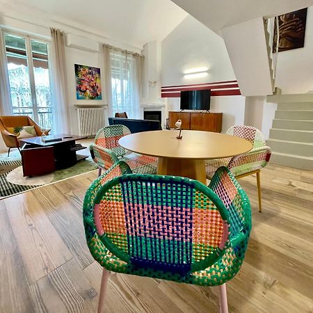 149 Borgo Ticino Suite Attico Di Lusso Con Terrazzo E Parking Privato Pavia Eksteriør bilde
