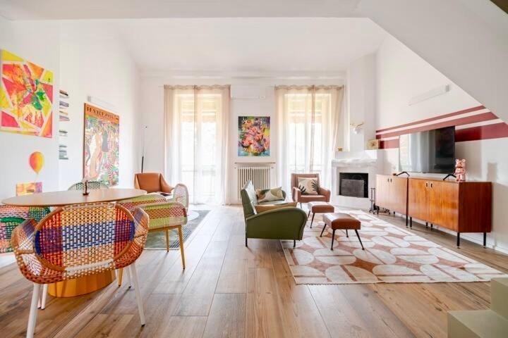 149 Borgo Ticino Suite Attico Di Lusso Con Terrazzo E Parking Privato Pavia Eksteriør bilde